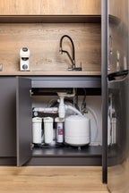 Sistem osmoză 6 etape cu manometru integrat