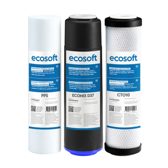 Cartușe Ecosoft pentru filtre cu flux continuu