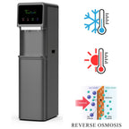 Dozator apă rece și fierbinte DIAMOND 75 GRAPHITE cu filtrare RO