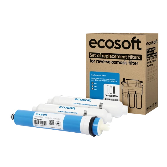 Set 6 cartușe Ecosoft Standard cu mineralizator