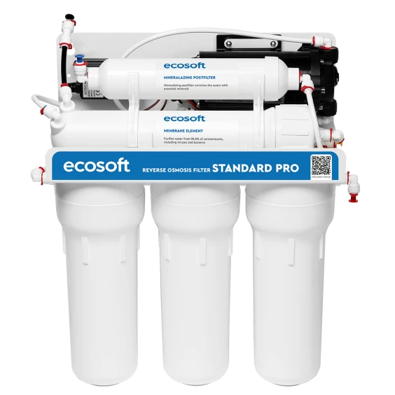 Filtru cu osmoză inversă Ecosoft Standard PRO cu pompă
