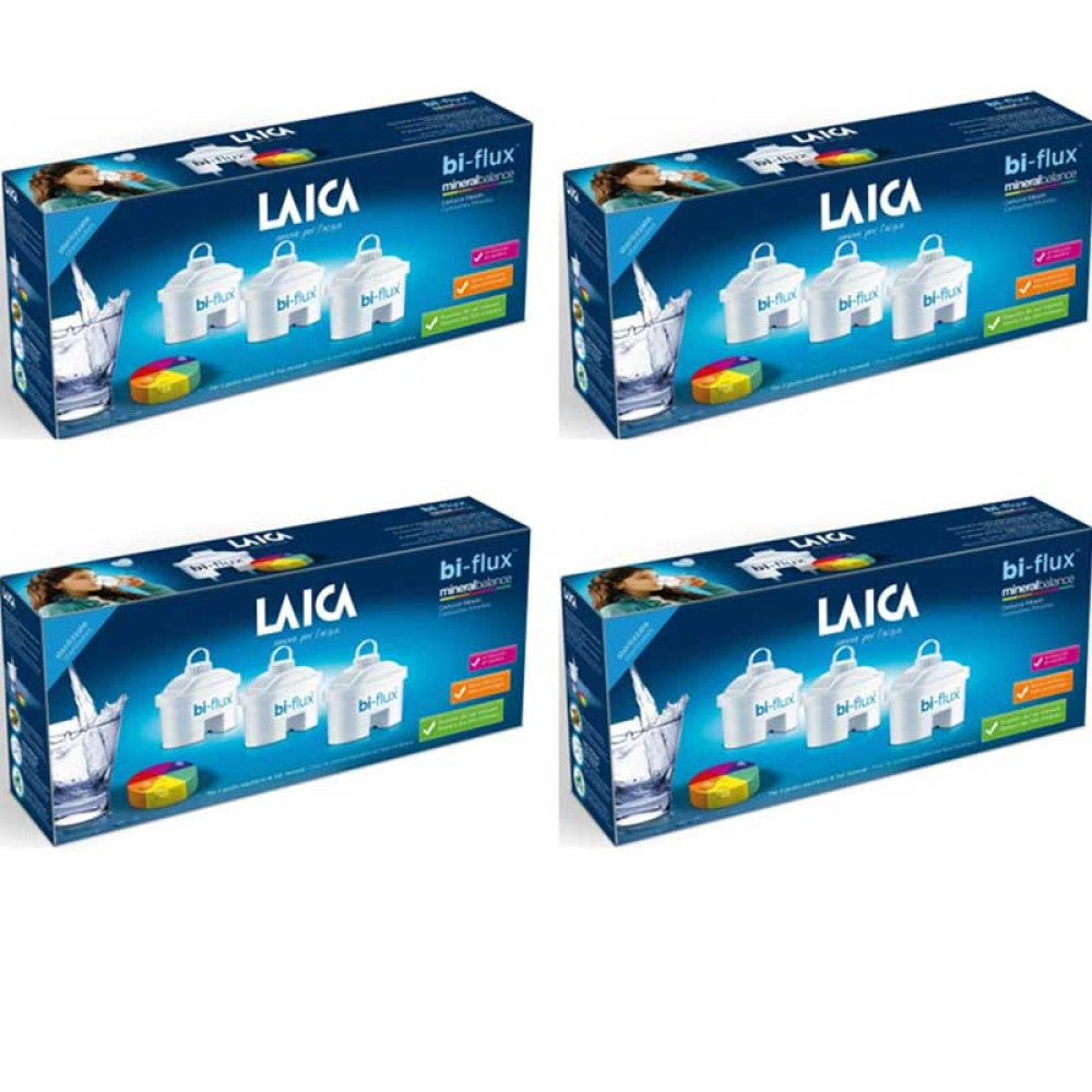 Cartuș Filtru Bi-Flux Mineral Balance LAICA set 12 pentru Filtru Ulcior