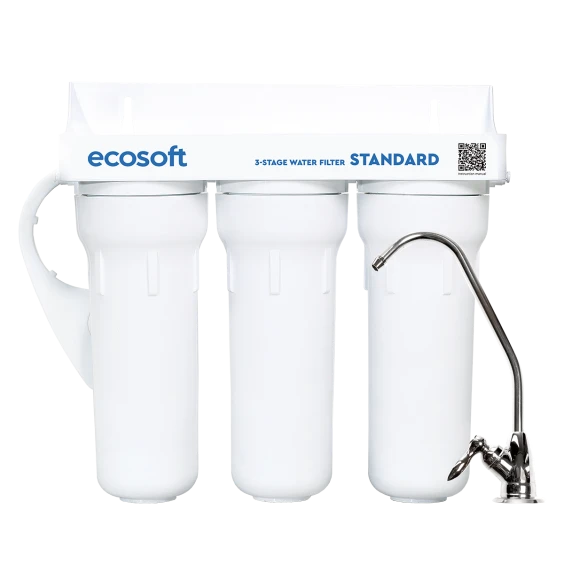 Filtru triplu Ecosoft Standard pentru apă potabilă