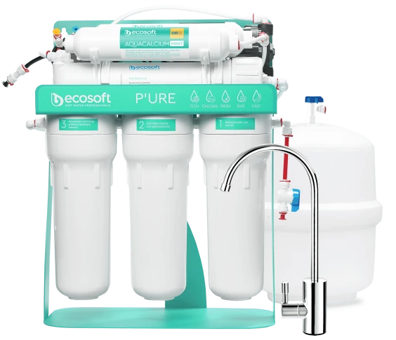 Sistem osmoză 6 trepte cu mineralizare calciu 55-65 mg/l