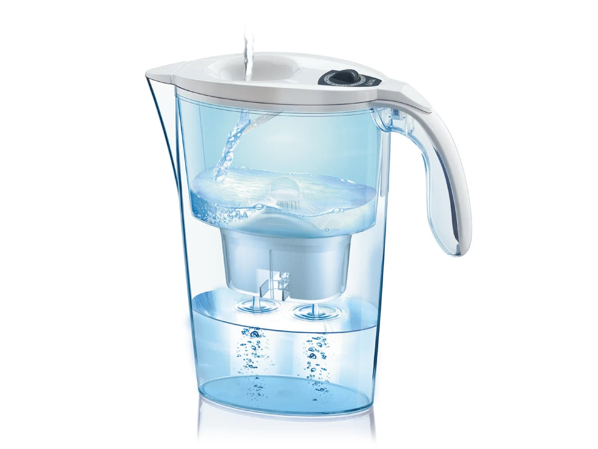 Filtru ulcior pentru apă LAICA Stream 2,3 litri, culoare albă