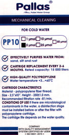 Filtru apă 10 inch 5 micron pentru sedimente