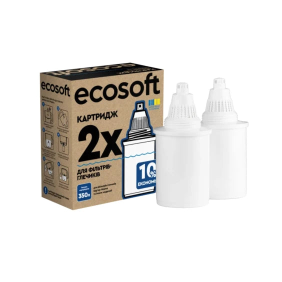 Set cartușe Ecosoft Barrier 2 pentru cană filtrantă