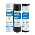 Cartușe osmoză inversă cu 2 filtre carbon