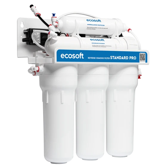 Filtru apă Ecosoft cu osmoză inversă și mineralizare