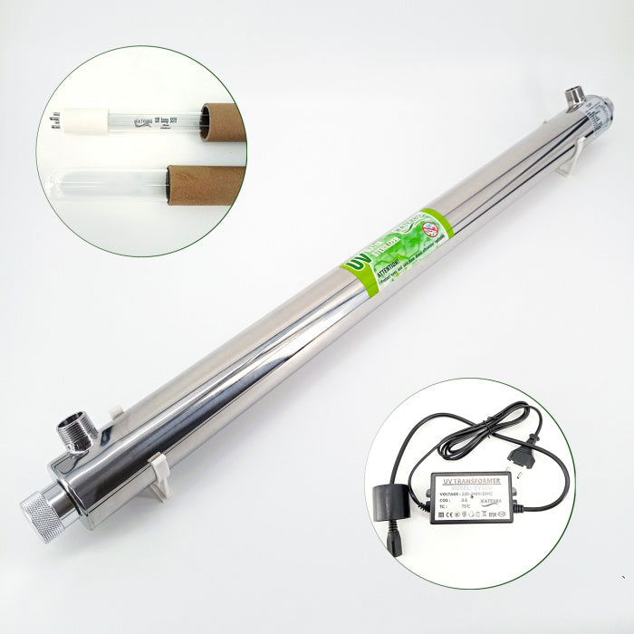 Sterilizator ultraviolet WATERRO 55W pentru sisteme filtrare apă