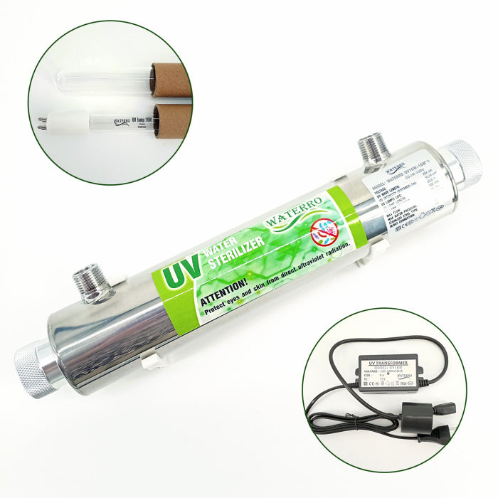 Sterilizator UV WATERRO UV16W pentru apă potabilă