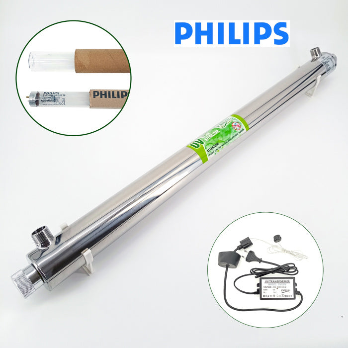 Sterilizator UV WATERRO UV55W cu lampă PHILIPS pentru apă potabilă