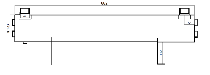 Sterilizator ultraviolet WATERRO 165W pentru sisteme filtrare apă