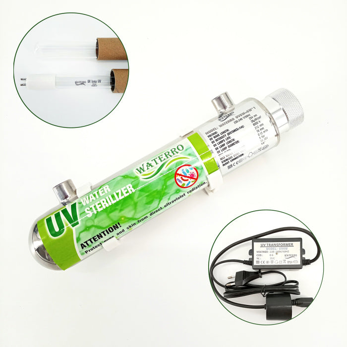 Sistem UV WATERRO 6W din inox SS304